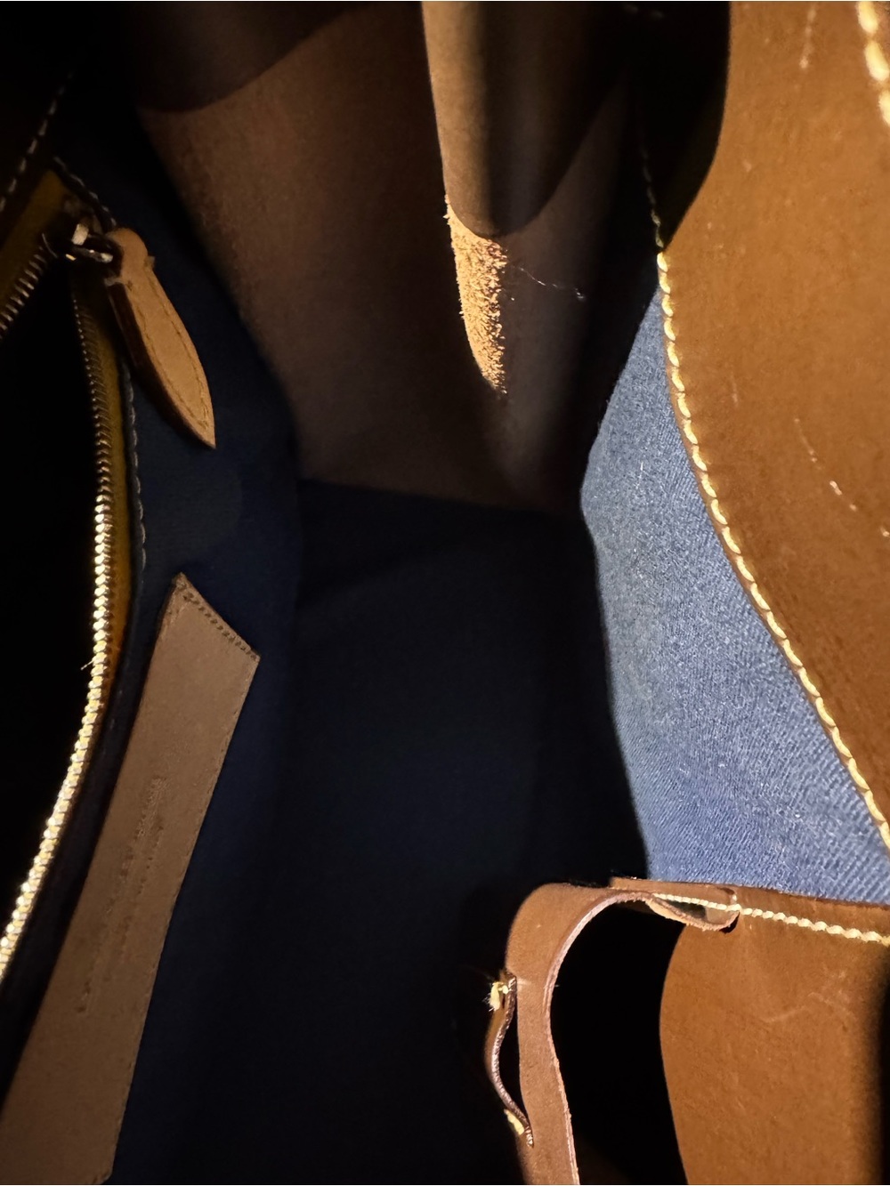 Dooney & Bourke Florentine Brown Leather Tote Bag satchel MSRP$350 - Picture 10 of 11